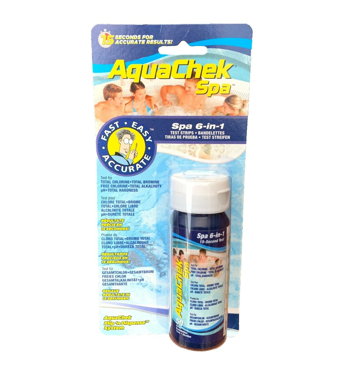 AquaChek 6-Way Test Strips 1 AquaChek 6-Way Test Strips