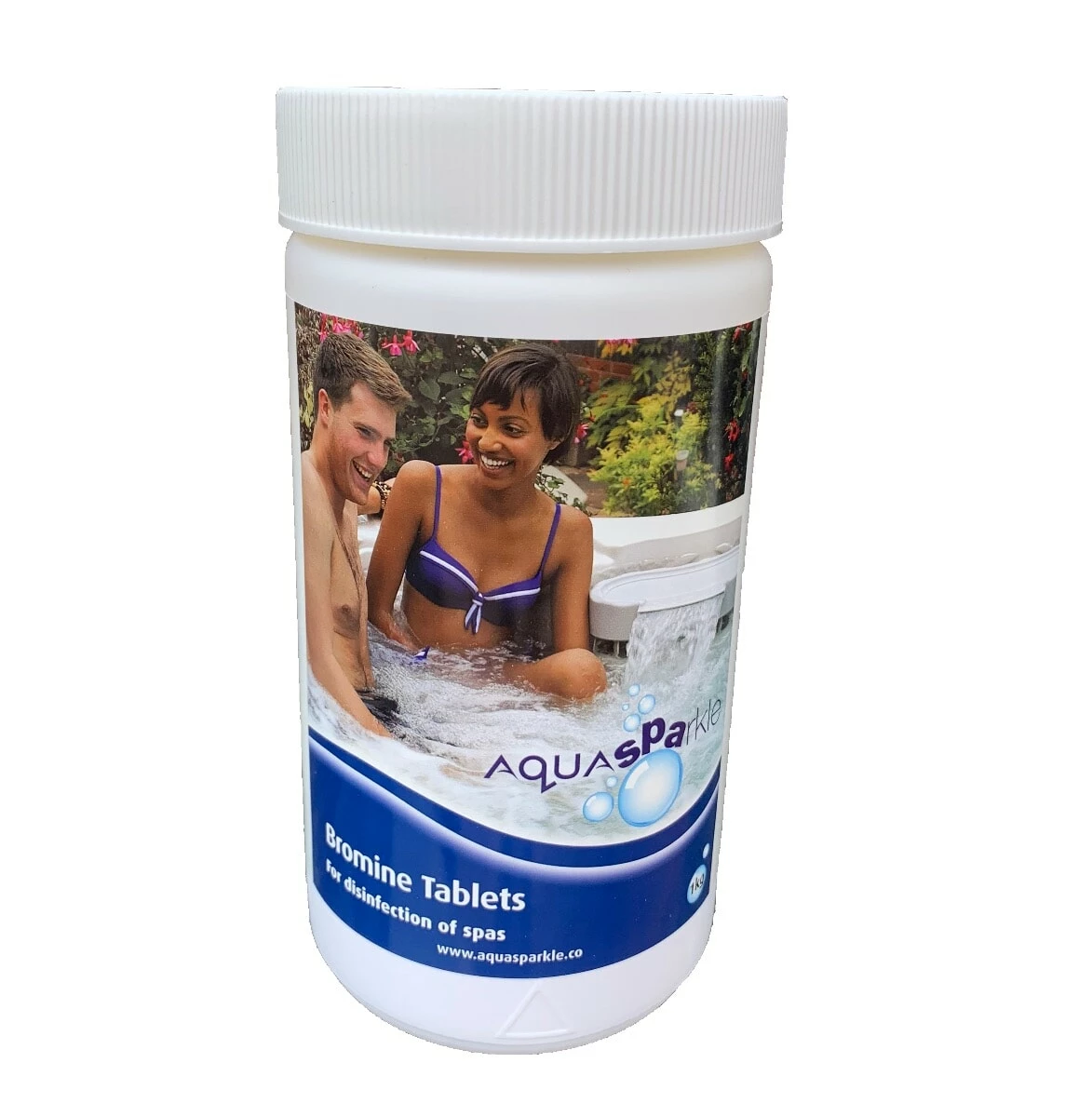 AquaSparkle Spa Bromine Tablets 1kg 1 AquaSparkle Spa Bromine Tablets 1kg