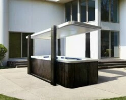 Covana Legend Automated Endless Pool Cover / Gazebo -HAPPY HOT TUBS Shop covana legend 3