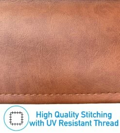 1.994 X 1.905m Rectangular Hot Tub Cover W/ 254mm Cut Corners - Brown -HAPPY HOT TUBS Shop cover 5 small