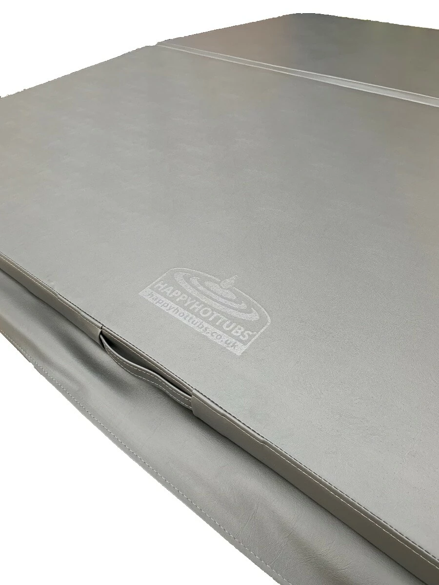 2.06 X 1.93 Metre (81'' X 76'') Rectangular Hot Tub Cover - Grey 3 2.06 X 1.93 Metre (81'' X 76'') Rectangular Hot Tub Cover - Grey - Image 3