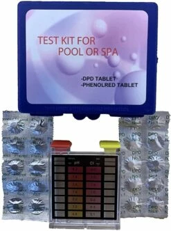 Happy Hot Tubs PH & Chlorine Test Kit -HAPPY HOT TUBS Shop dpd test kit