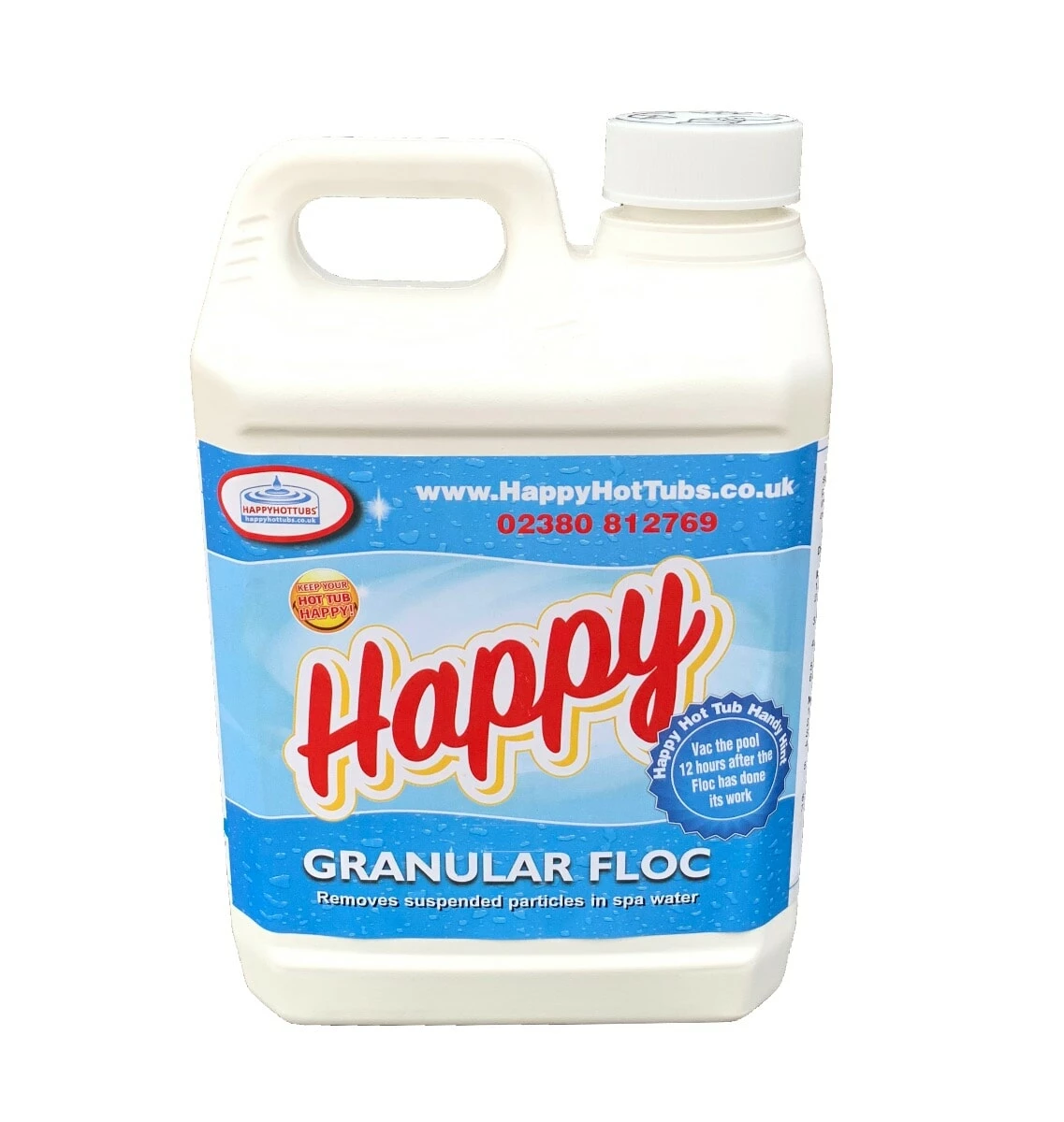 Happy Hot Tubs Granular Floc 2kg 1 Happy Hot Tubs Granular Floc 2kg