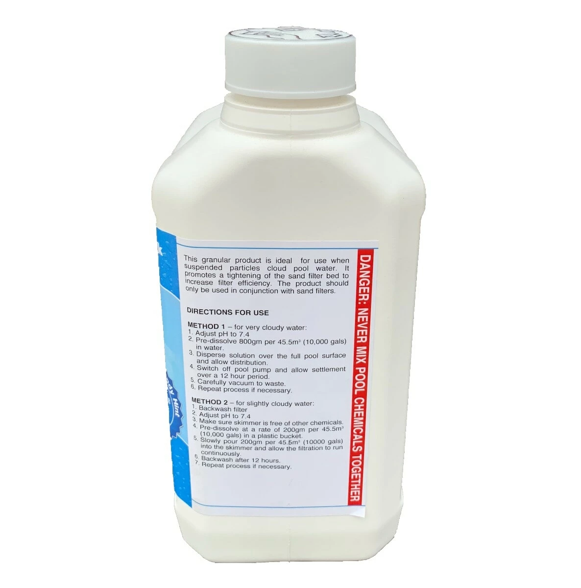 Happy Hot Tubs Granular Floc 2kg 2 Happy Hot Tubs Granular Floc 2kg - Image 2