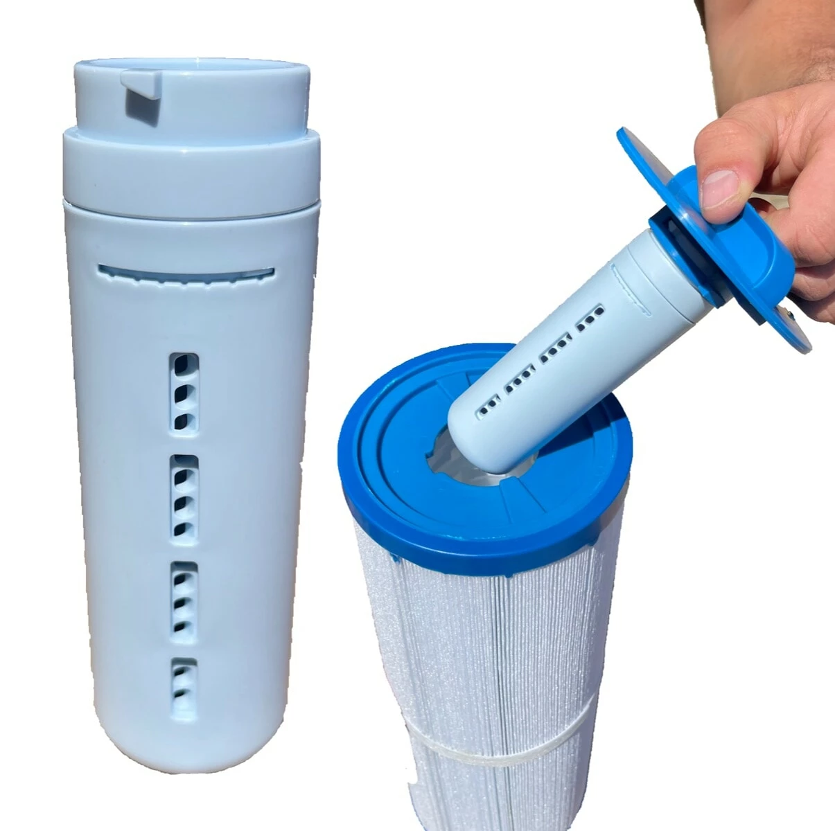 Happy EZ Pod In-Line Hot Tub Filter Dosing System