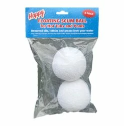Happy Hot Tubs Floating Scum Ball (2 Pack) -HAPPY HOT TUBS Shop happy floating scum ball