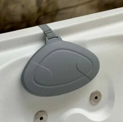 Happy Hot Tubs Weighted Bath & Hot Tub Pillow 7 Happy Hot Tubs Weighted Bath & Hot Tub Pillow -HAPPY HOT TUBS Shop happy pillow grey 3