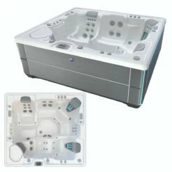 Hot Spring Envoy - 5 Person Hot Tub 7 Hot Spring Envoy - 5 Person Hot Tub -HAPPY HOT TUBS Shop hot spring highlife envoy 5 person hot tub