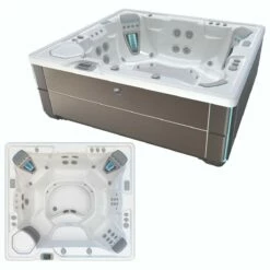 Hot Spring Grandee - 7 Person Hot Tub 8 Hot Spring Grandee - 7 Person Hot Tub -HAPPY HOT TUBS Shop hot spring highlife grandee hot tub