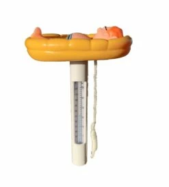 Relaxed Man Floating Thermometer -HAPPY HOT TUBS Shop man thermo 3