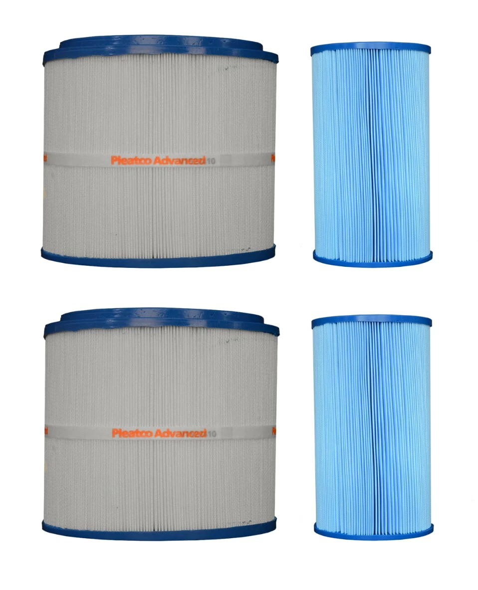 Pleatco PMA45 & PMA10 Filter Set For Master Spa (4 Pack)