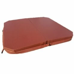 1.994 X 1.905m Rectangular Hot Tub Cover W/ 254mm Cut Corners - Brown