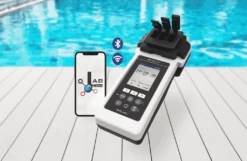 Pool Lab 2.0 Photometer Electronic Water Tester -HAPPY HOT TUBS Shop poollab 2 composition handy bt