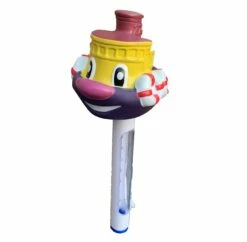 Floating Steamship Swimming Pool Boat Thermometer