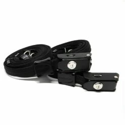 SteelCore Hot Tub Security Straps Black (2 Pack) -HAPPY HOT TUBS Shop steel core straps 3
