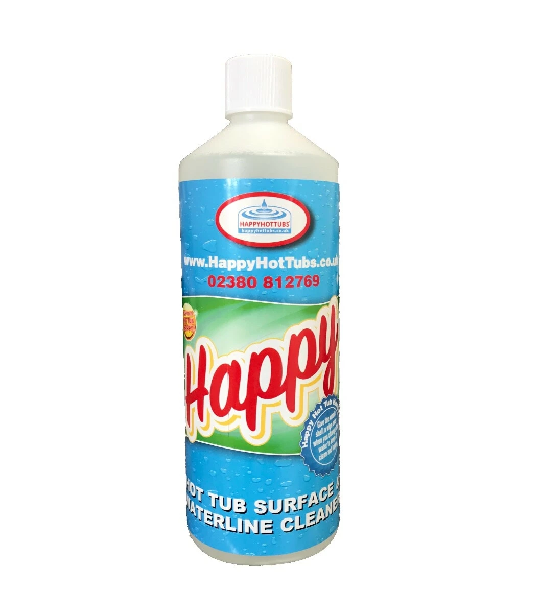 Happy Hot Tubs Waterline & Surface Cleaner 1 Litre 1 Happy Hot Tubs Waterline & Surface Cleaner 1 Litre