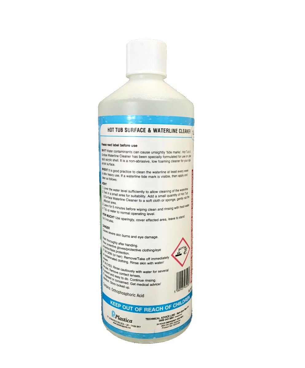 Happy Hot Tubs Waterline & Surface Cleaner 1 Litre 3 Happy Hot Tubs Waterline & Surface Cleaner 1 Litre - Image 3