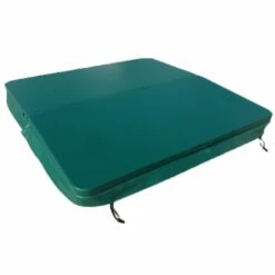 2.07 X 1.98 Metre (81.5'' X 78'') Rectangular Hot Tub Cover - Green